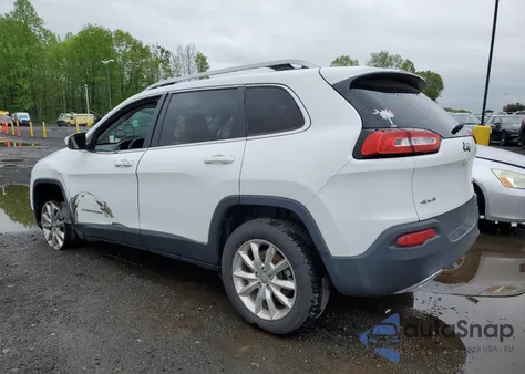 2016 Jeep Cherokee Limited from USA, damaged, VIN 1C4PJMDSXGW252280